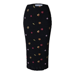 Floral Midi Skirt
