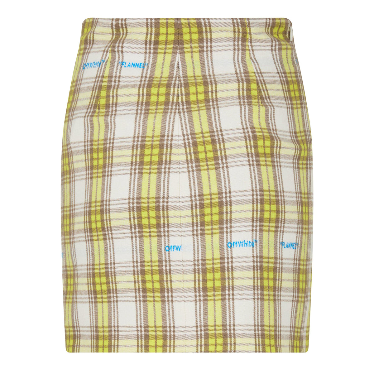 Check Print Mini Skirt