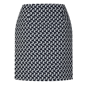 Abstract Wrap Skirt