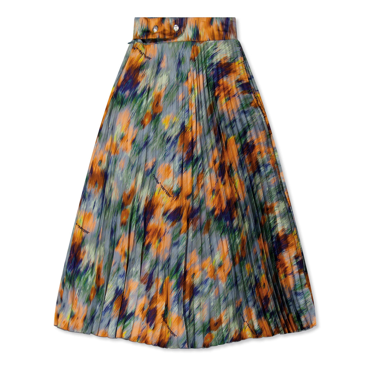 Pleated Maxi Skirt