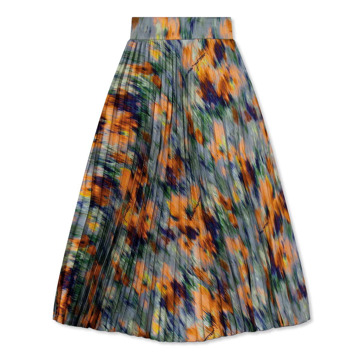 Pleated Maxi Skirt