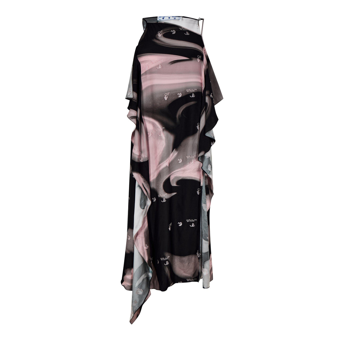 Liquid Melt Waves Slip Dress