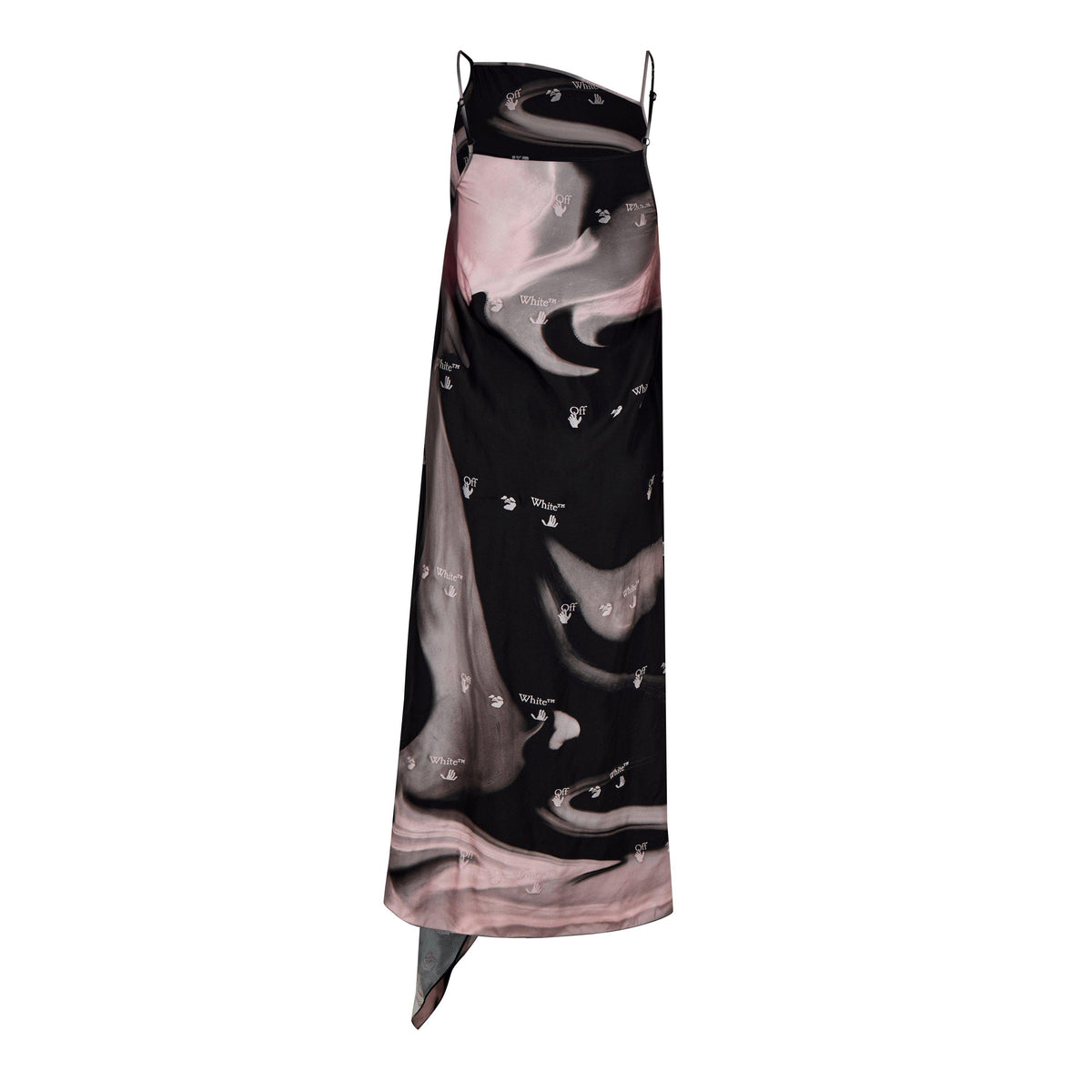 Liquid Melt Waves Slip Dress