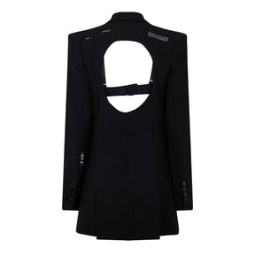 Tailored Cut-Out Mini Dress
