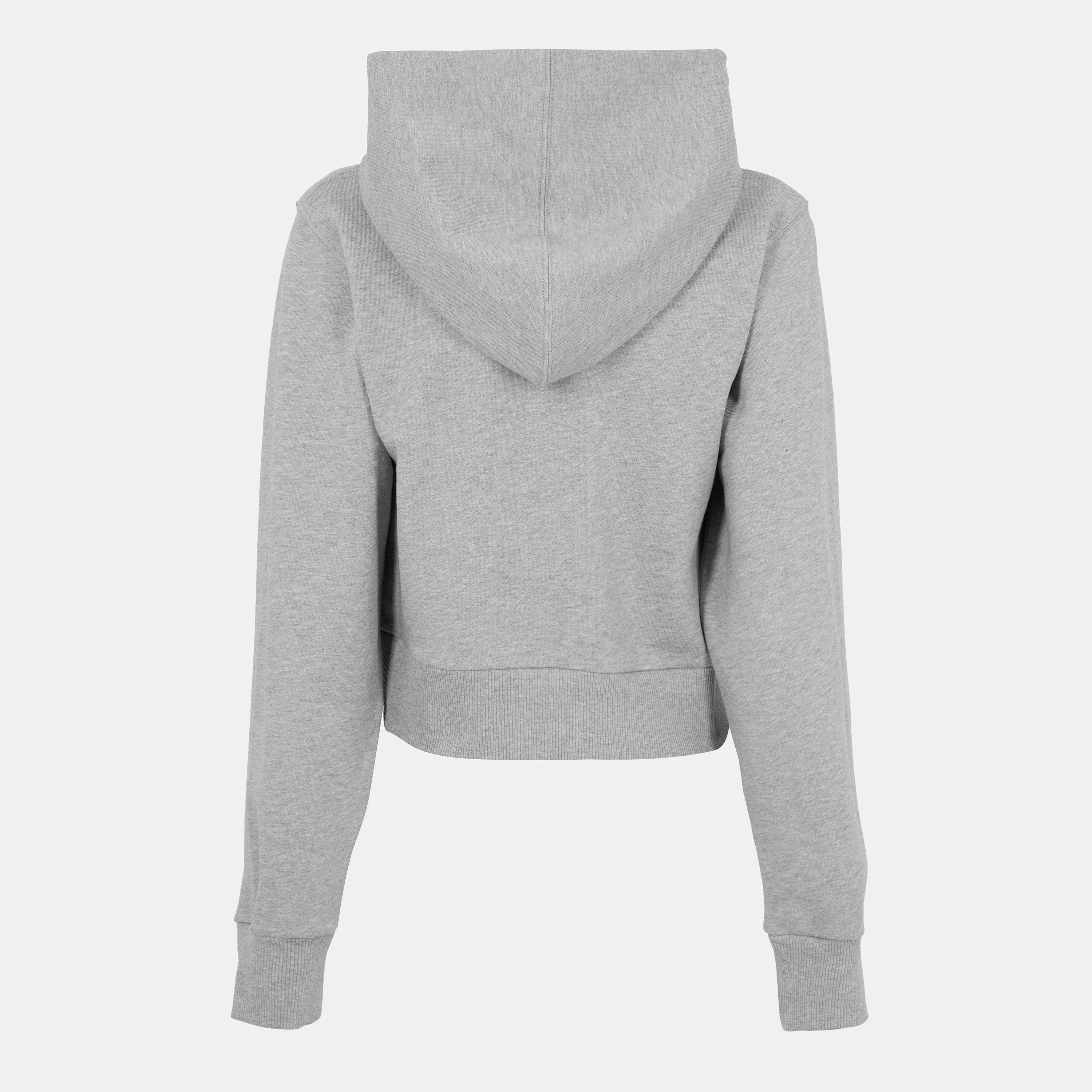Over the Head Cropped Hoodie