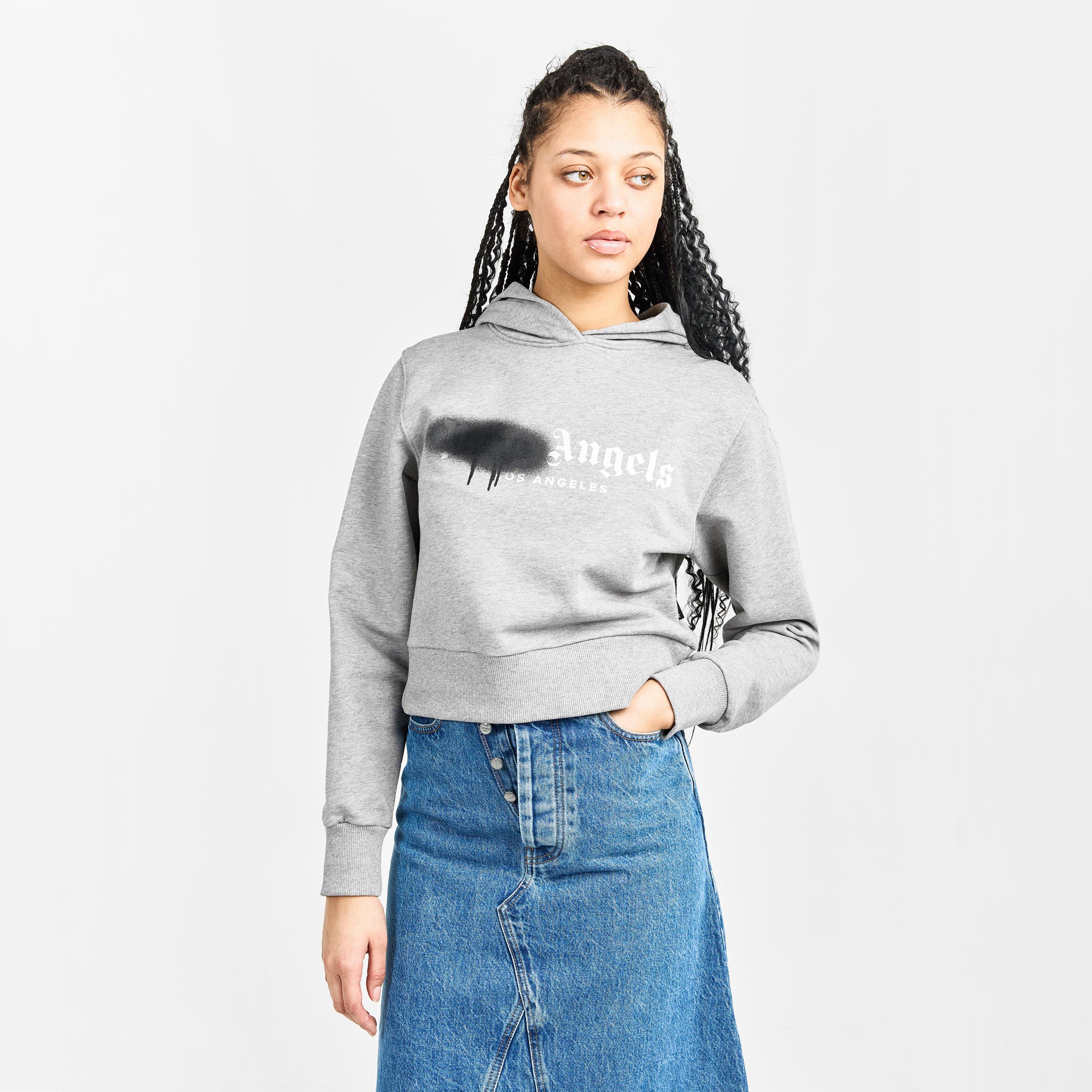 Over the Head Cropped Hoodie