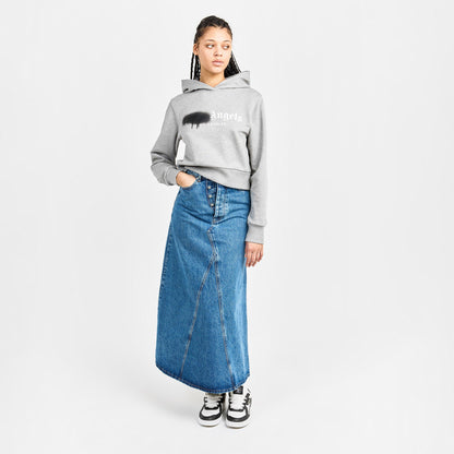 Over the Head Cropped Hoodie