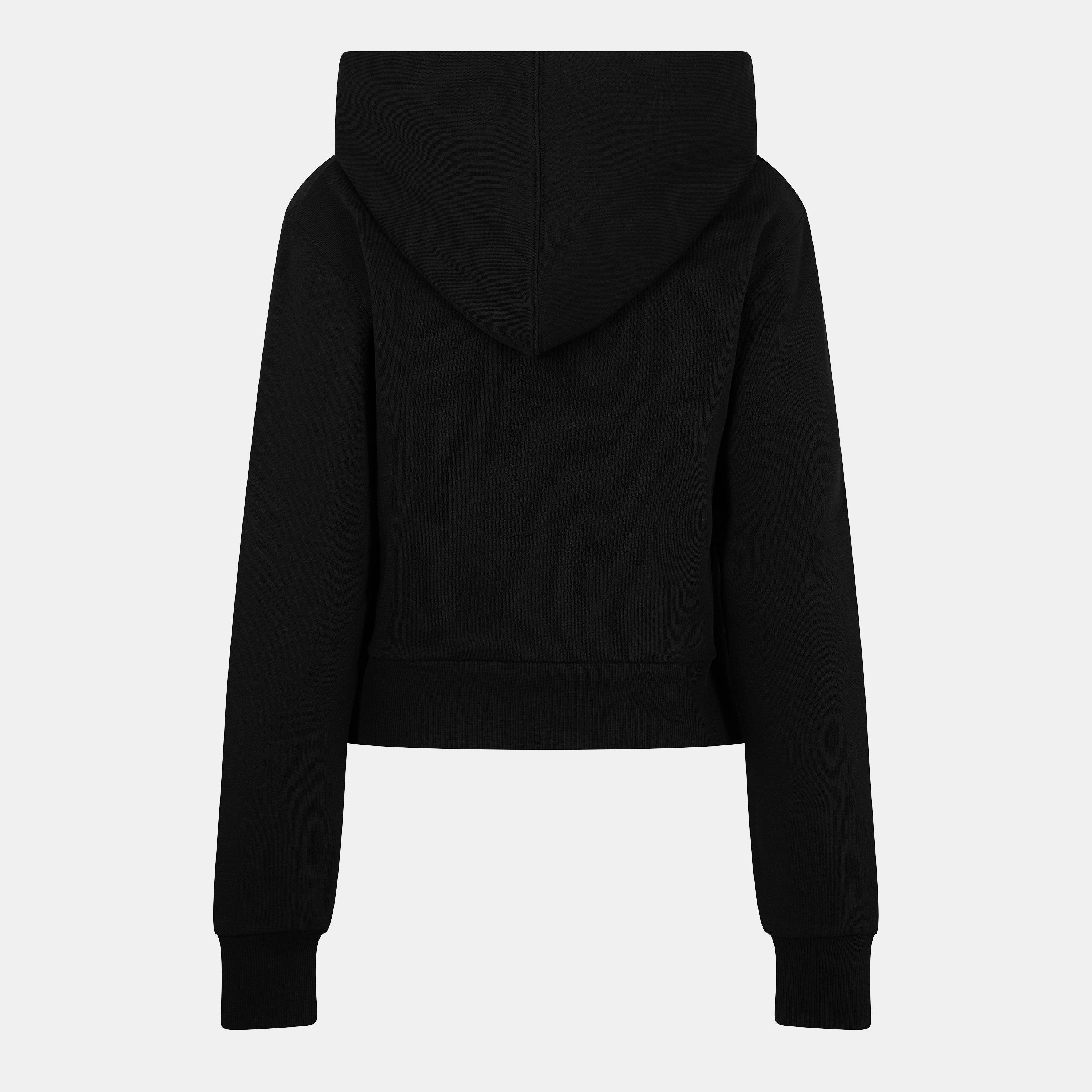 Over the Head Cropped Hoodie