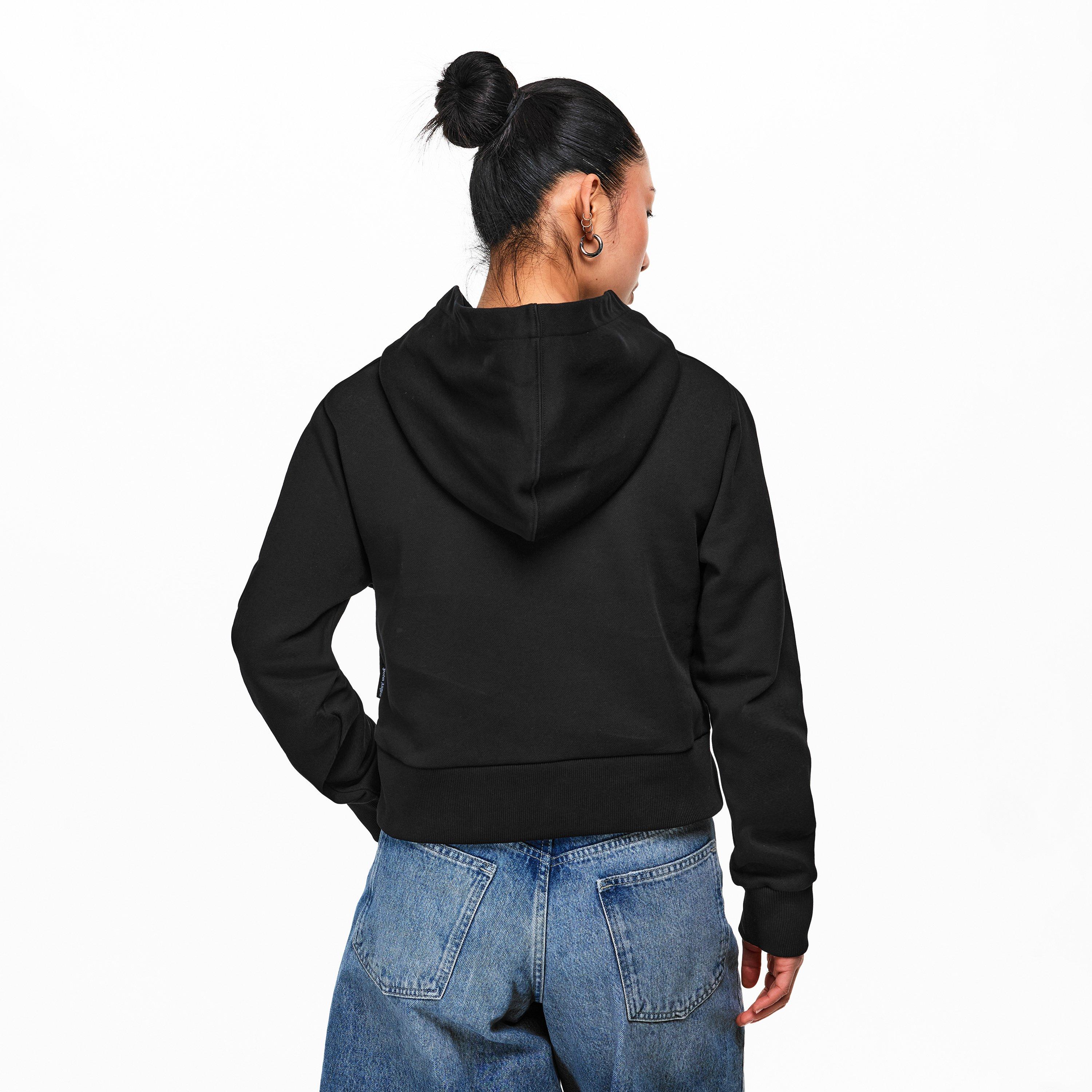 Over the Head Cropped Hoodie