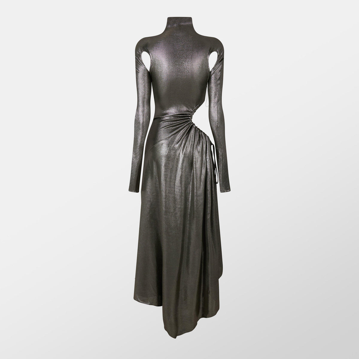 Cut Out Ruched Dress