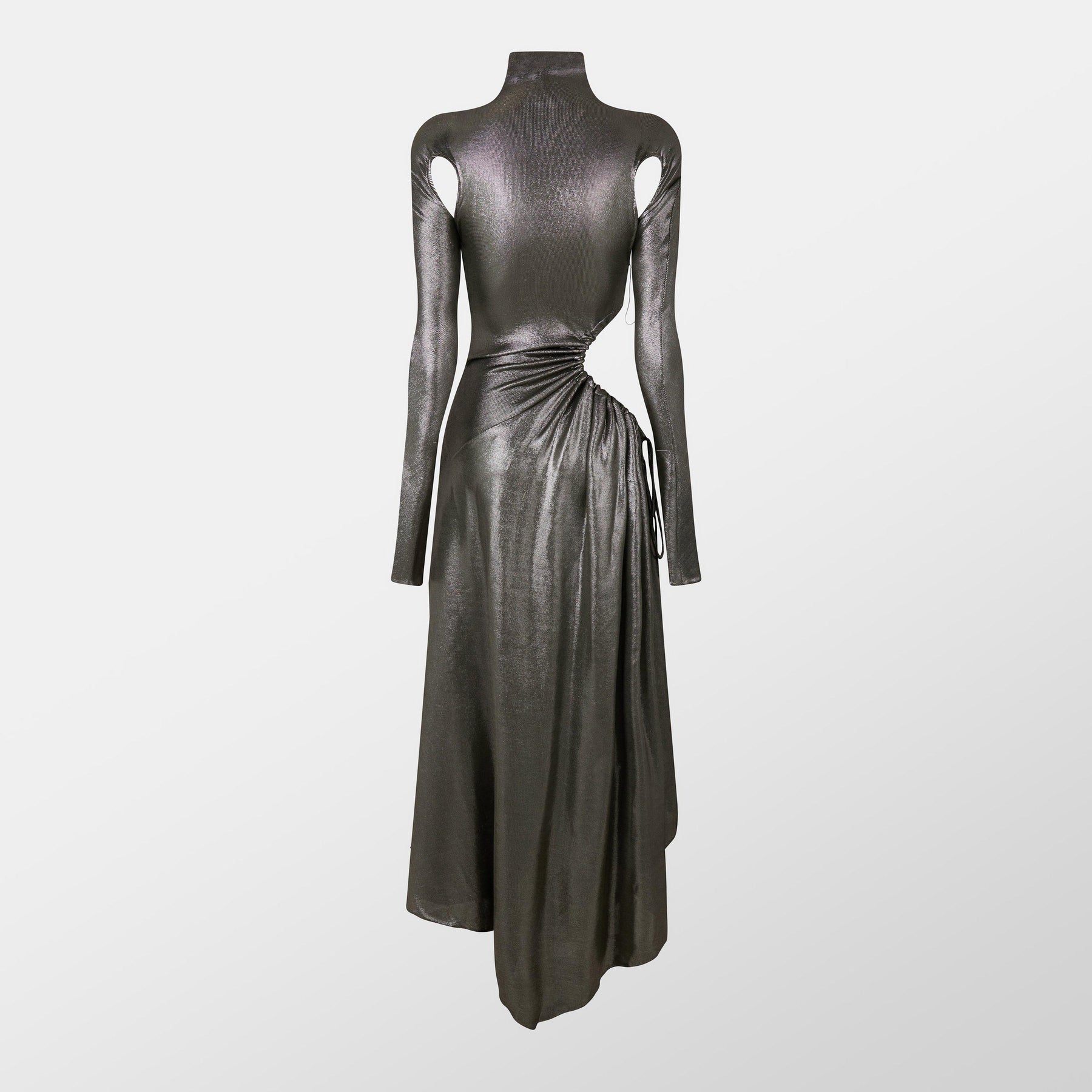 Cut Out Ruched Dress