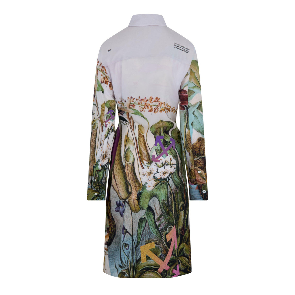 Botanical Shirt Dress