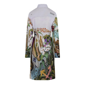Botanical Shirt Dress
