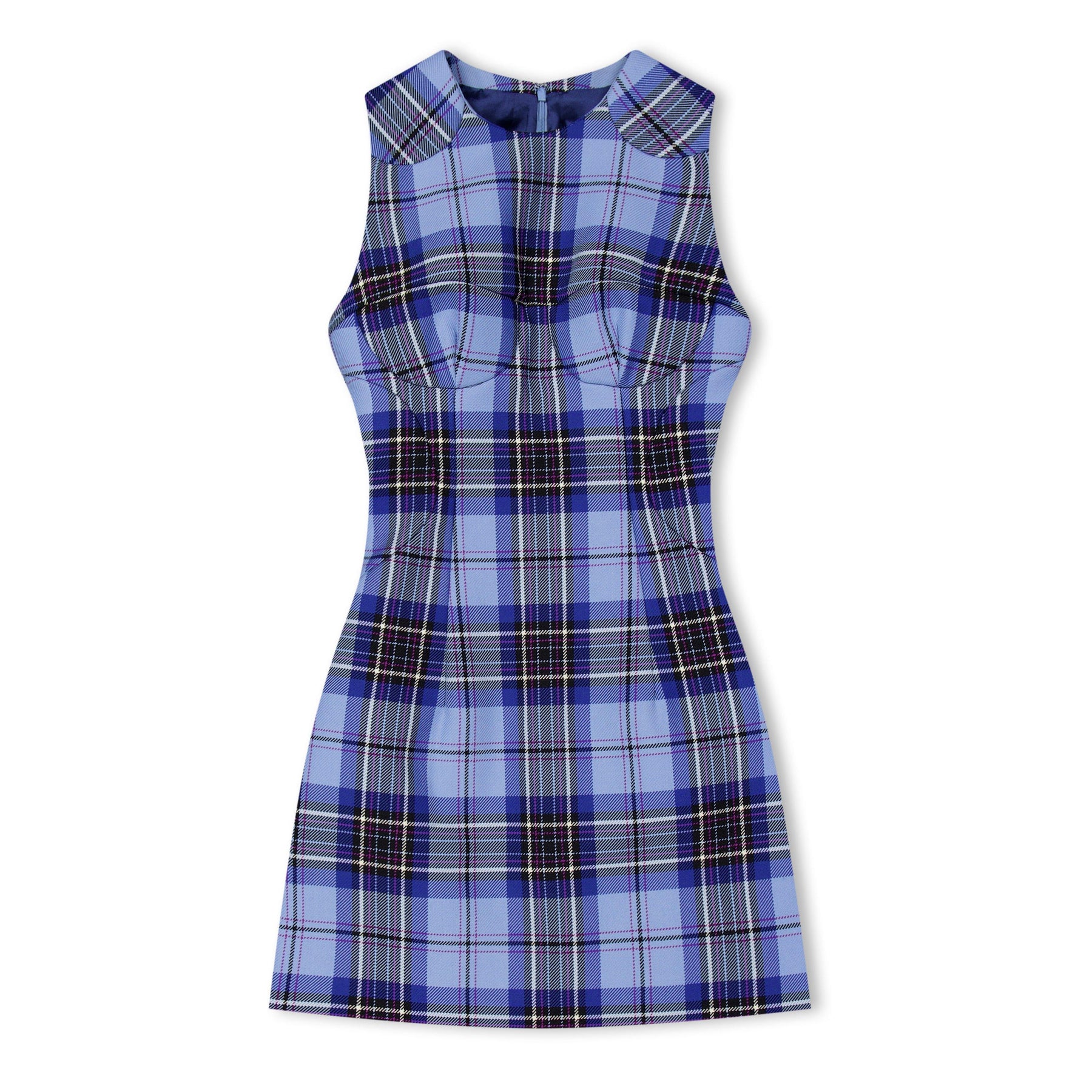Check Mini Dress