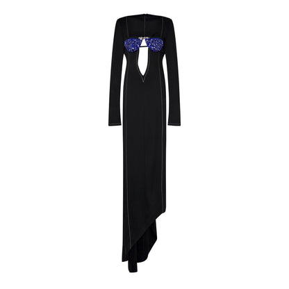 Asymmetrical A Line Dress