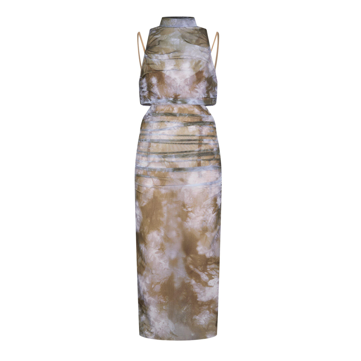 Screen Printed Bodycon Dress
