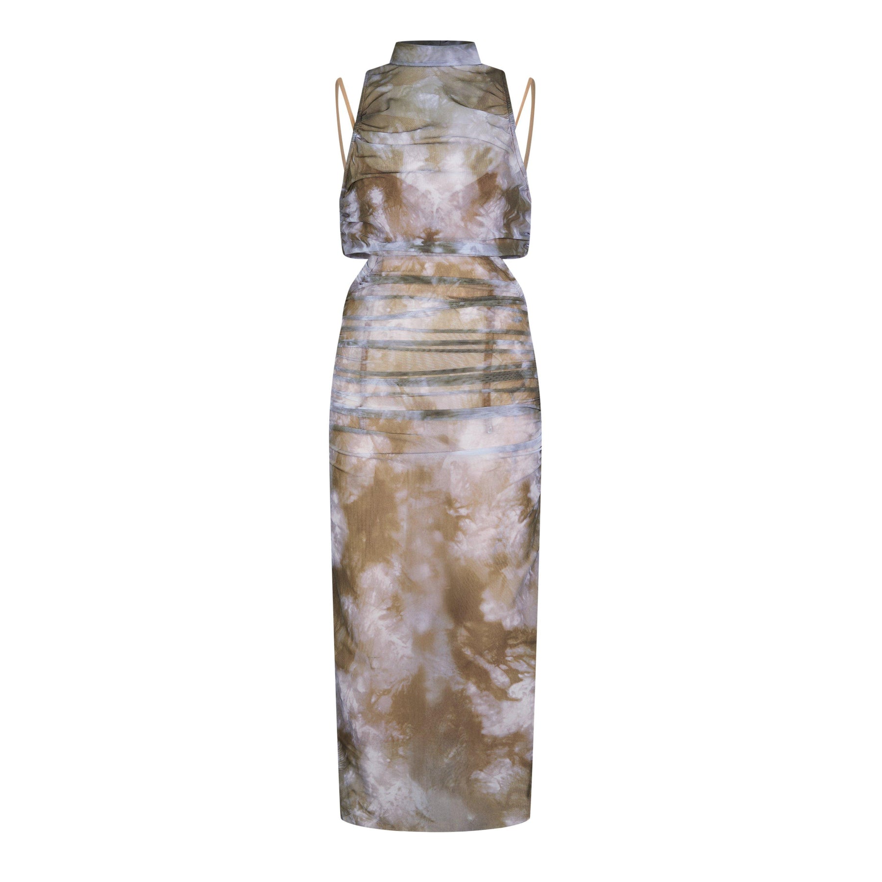 Screen Printed Bodycon Dress