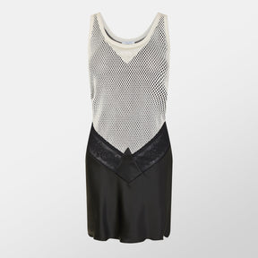 Lace Fishnet Dress