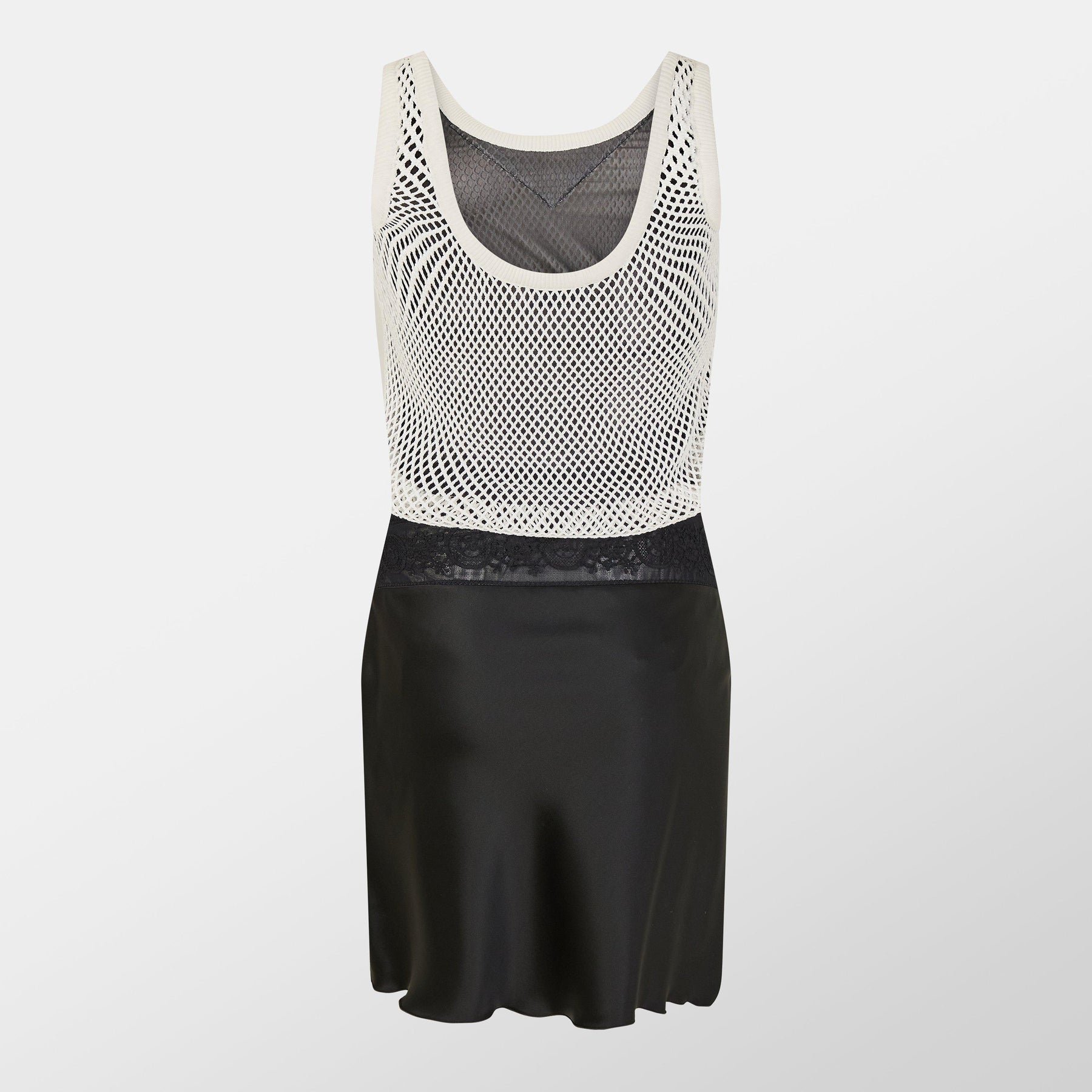 Lace Fishnet Dress