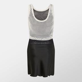 Lace Fishnet Dress