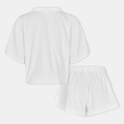 Women's Shirred Ring Front Beach Shorts