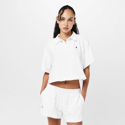 Women's Shirred Ring Front Beach Shorts