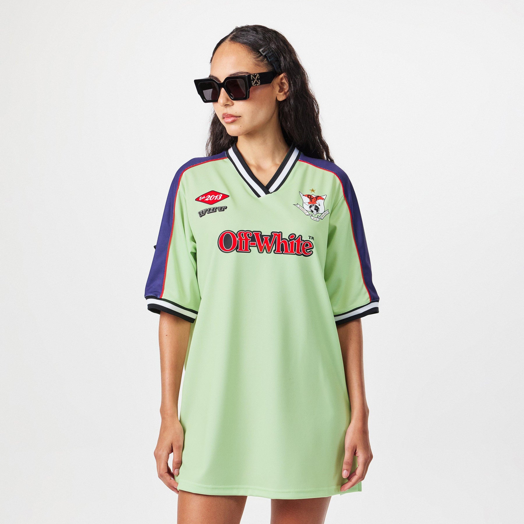 Virgil Abloh Woven Mini Dress