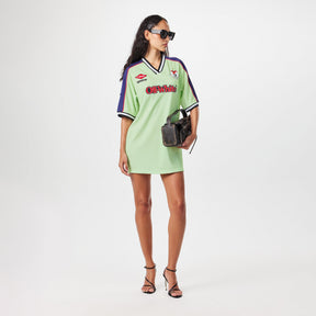 Women's Woven Mini Dress, Bold Graphic Print