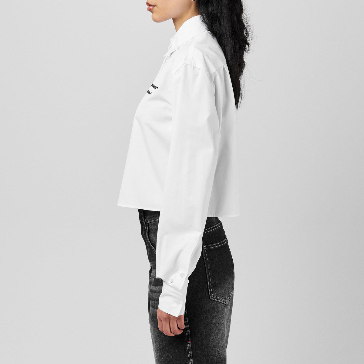 Embroidered Poplin Shirt