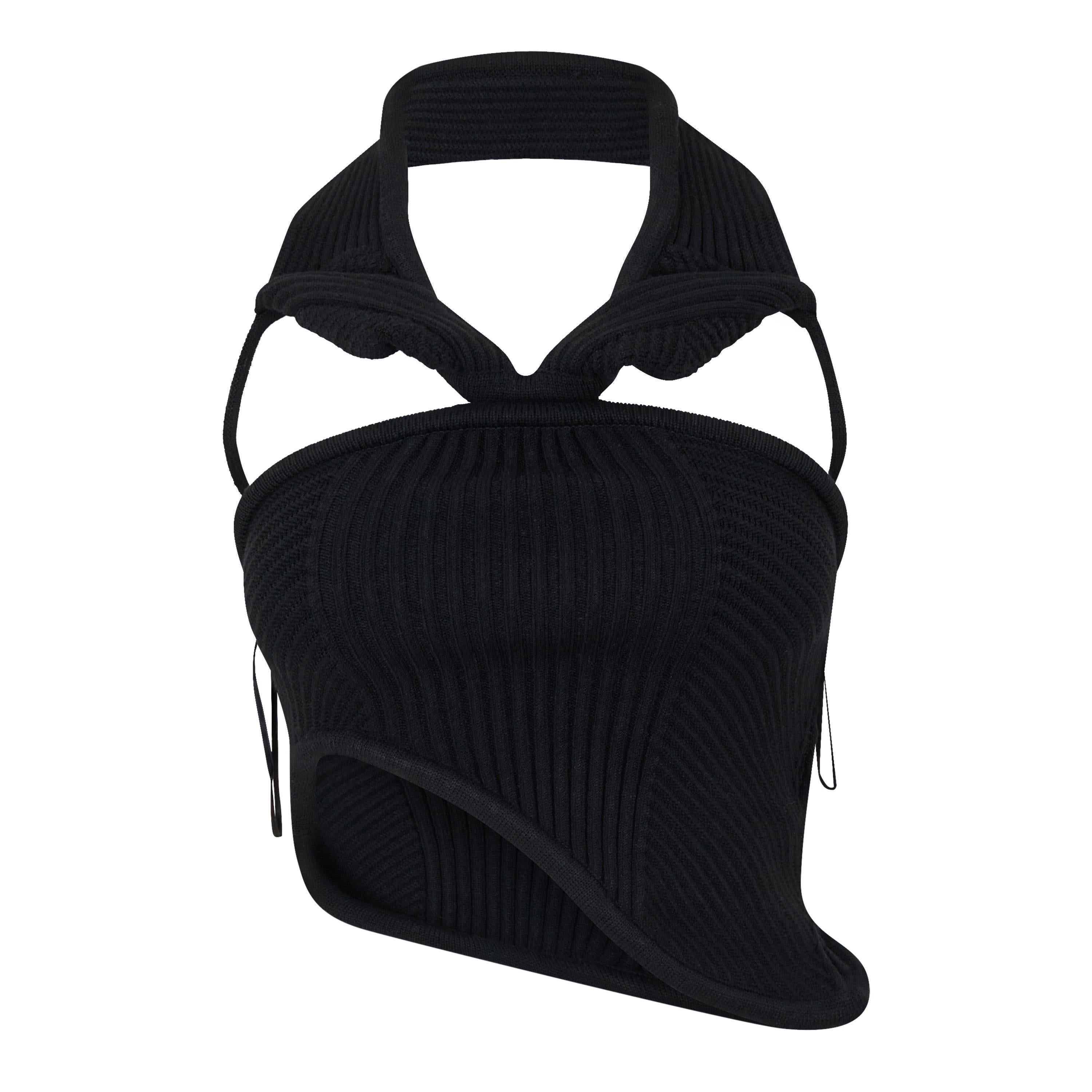 Ribbed Textured Crew Neck Jumper