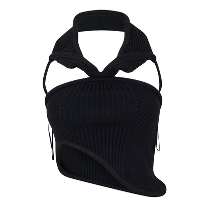Ribbed Textured Crew Neck Jumper