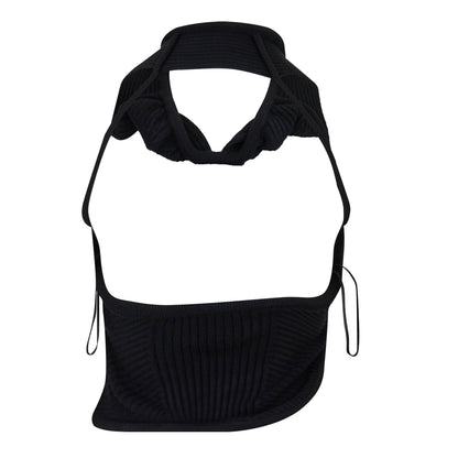 Ribbed Textured Crew Neck Jumper