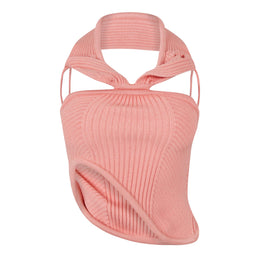 Ribbed Textured Crew Neck Jumper
