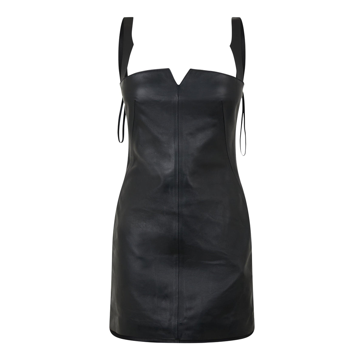 Leather Mini Dress