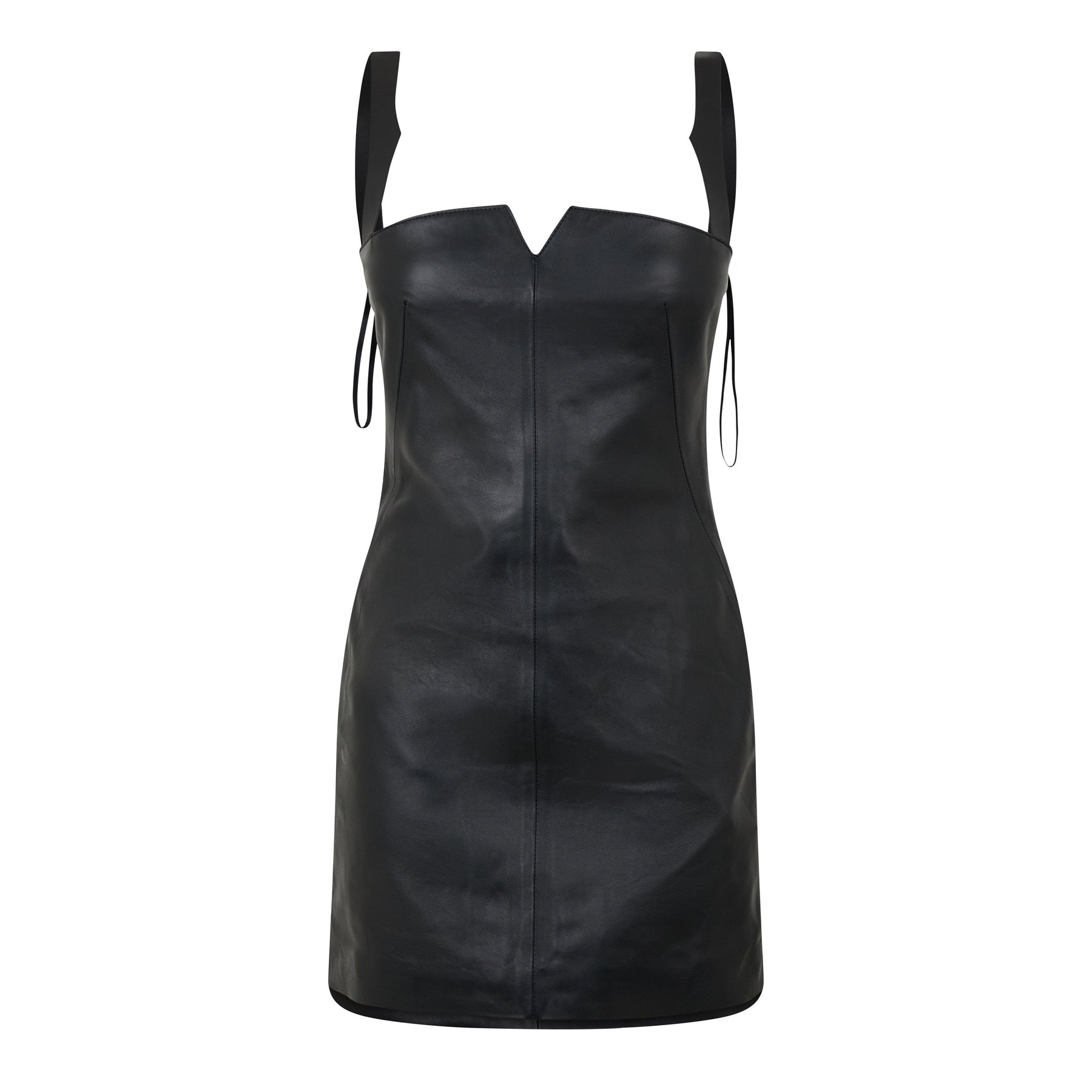 Leather Mini Dress