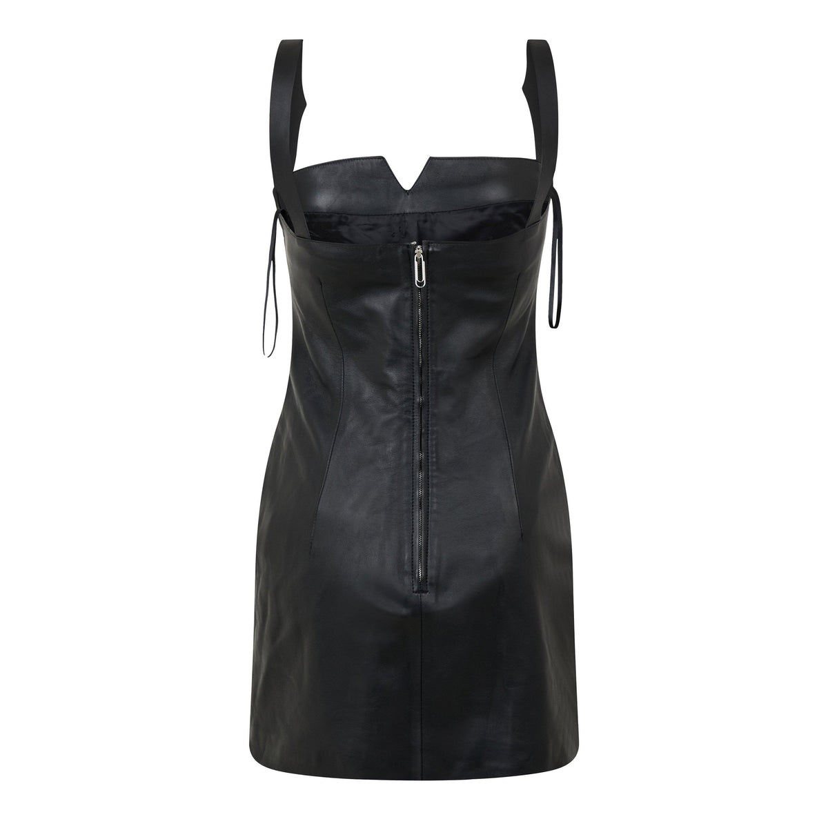 Leather Mini Dress