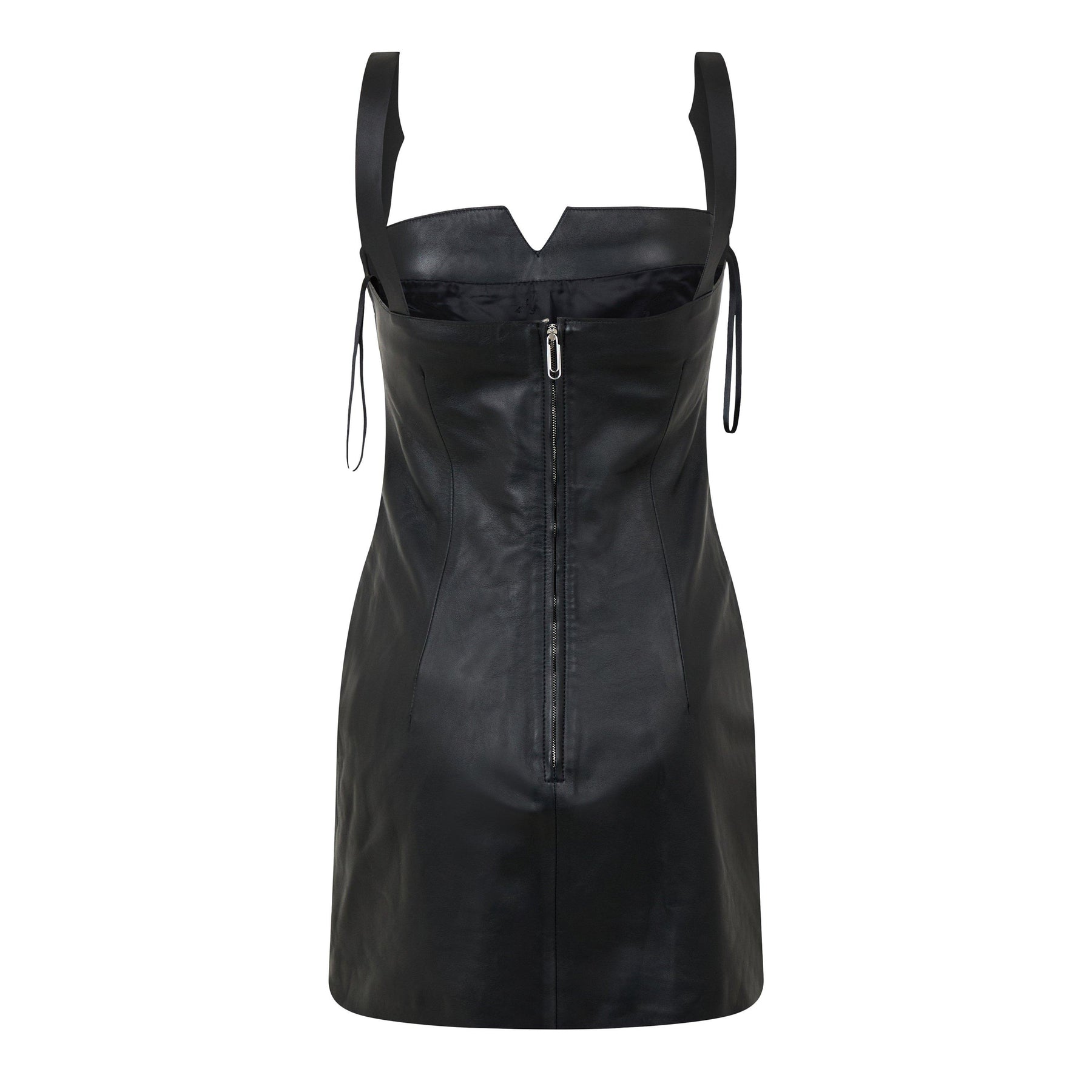 Leather Mini Dress