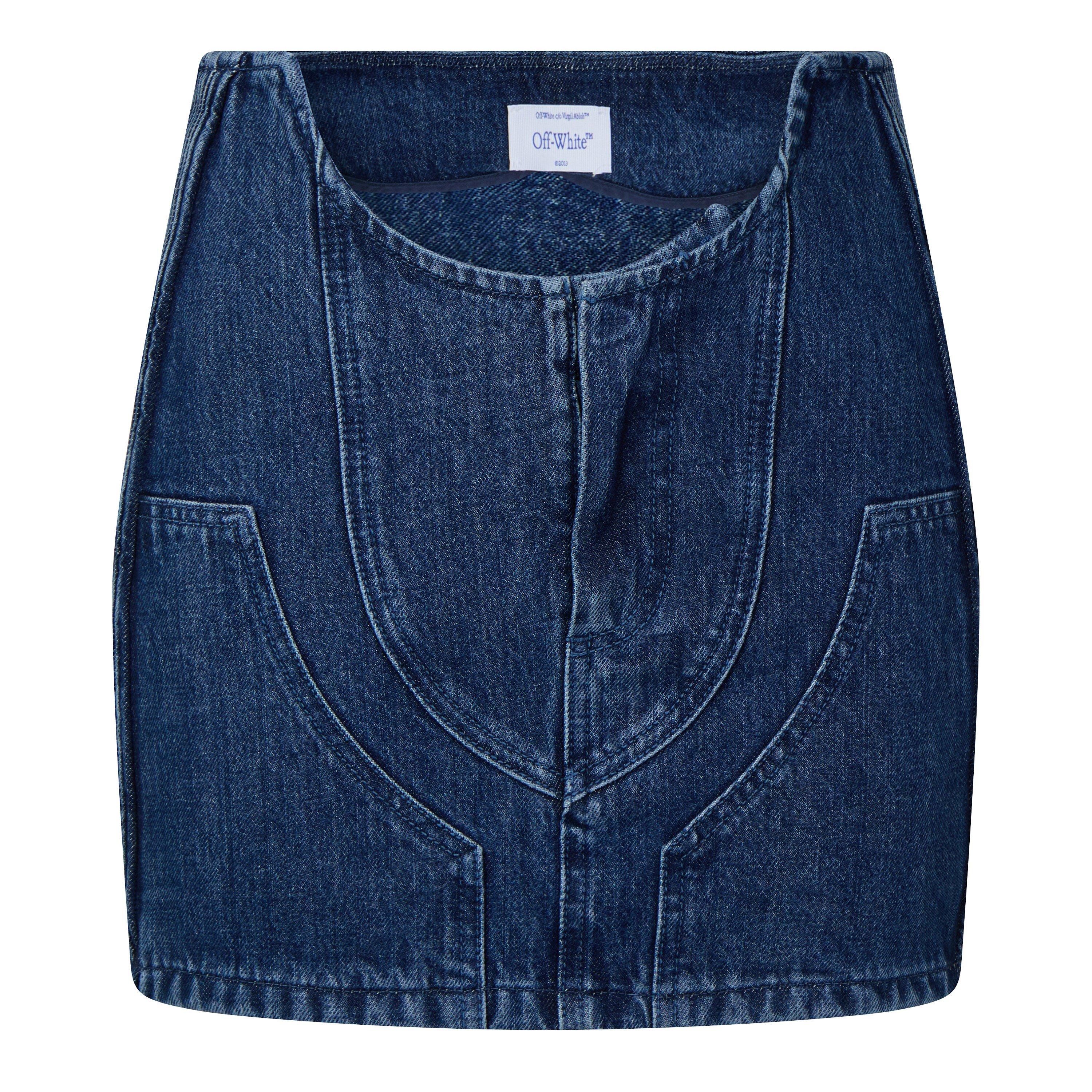 A-Line Denim Skirt
