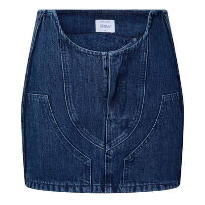 A-Line Denim Skirt