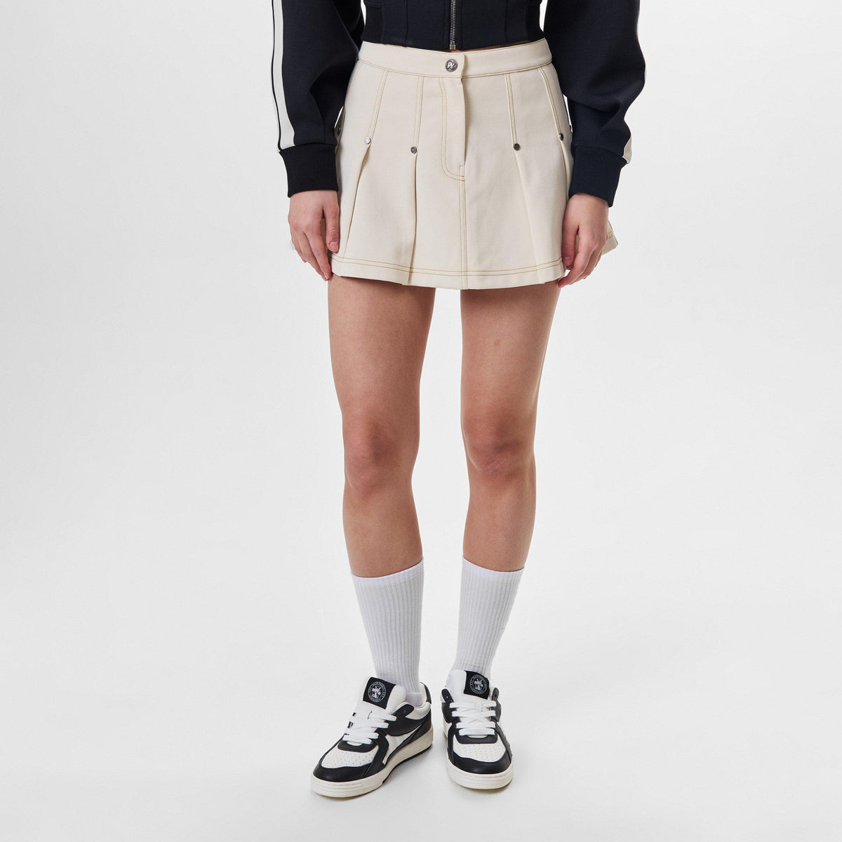 Pleated  Mini Skirts