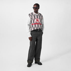 Burb Check Knit Sn54