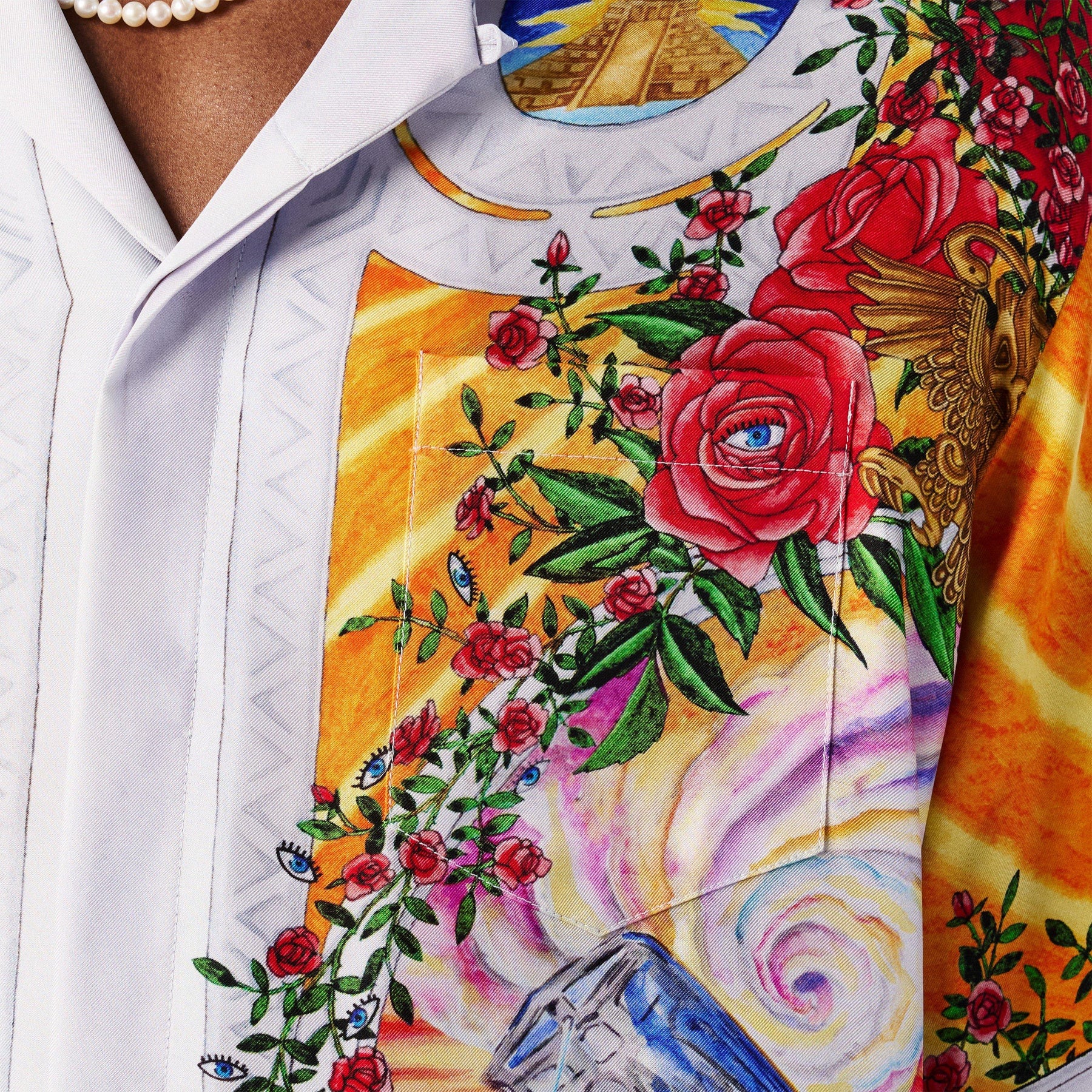 De Rose Silk Shirt