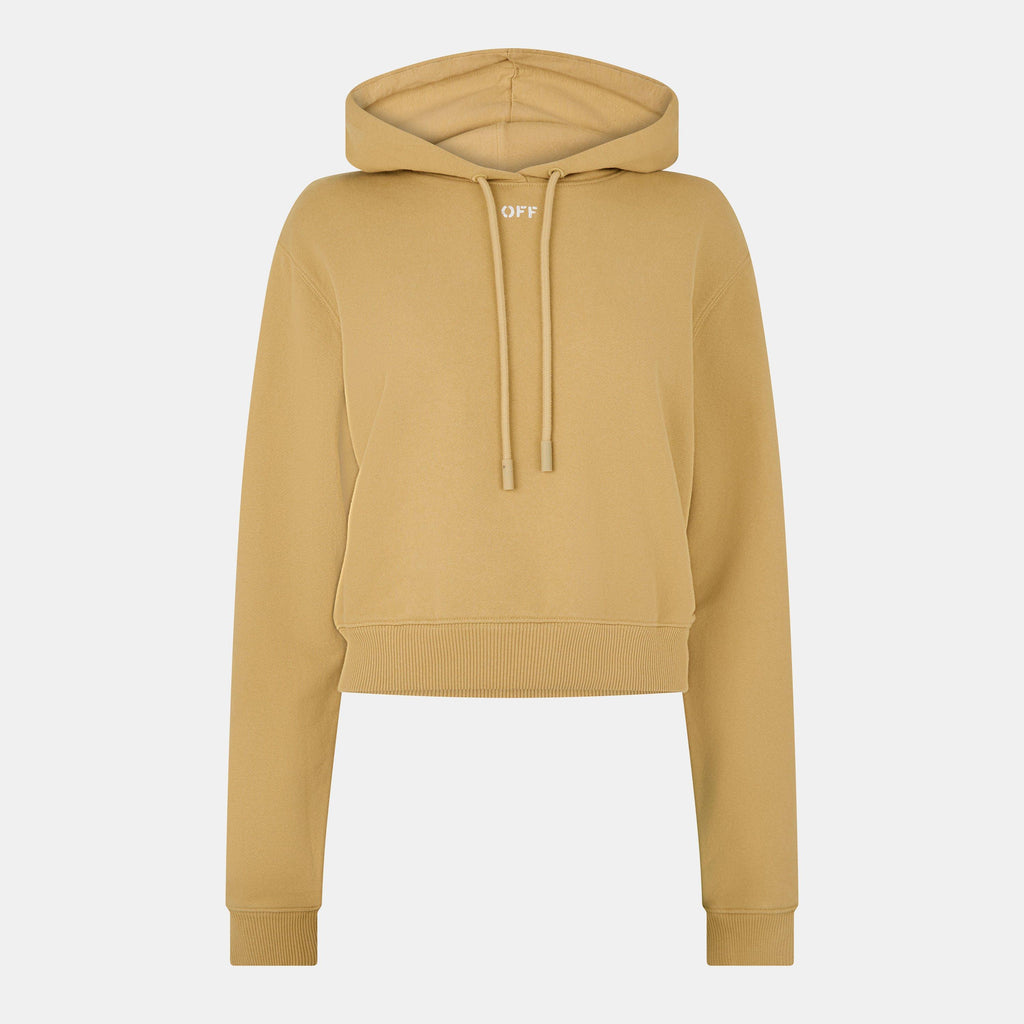 Off Crop Hoodie Ld99