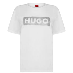 Hugo Demali Glitter T-Shirt Womens