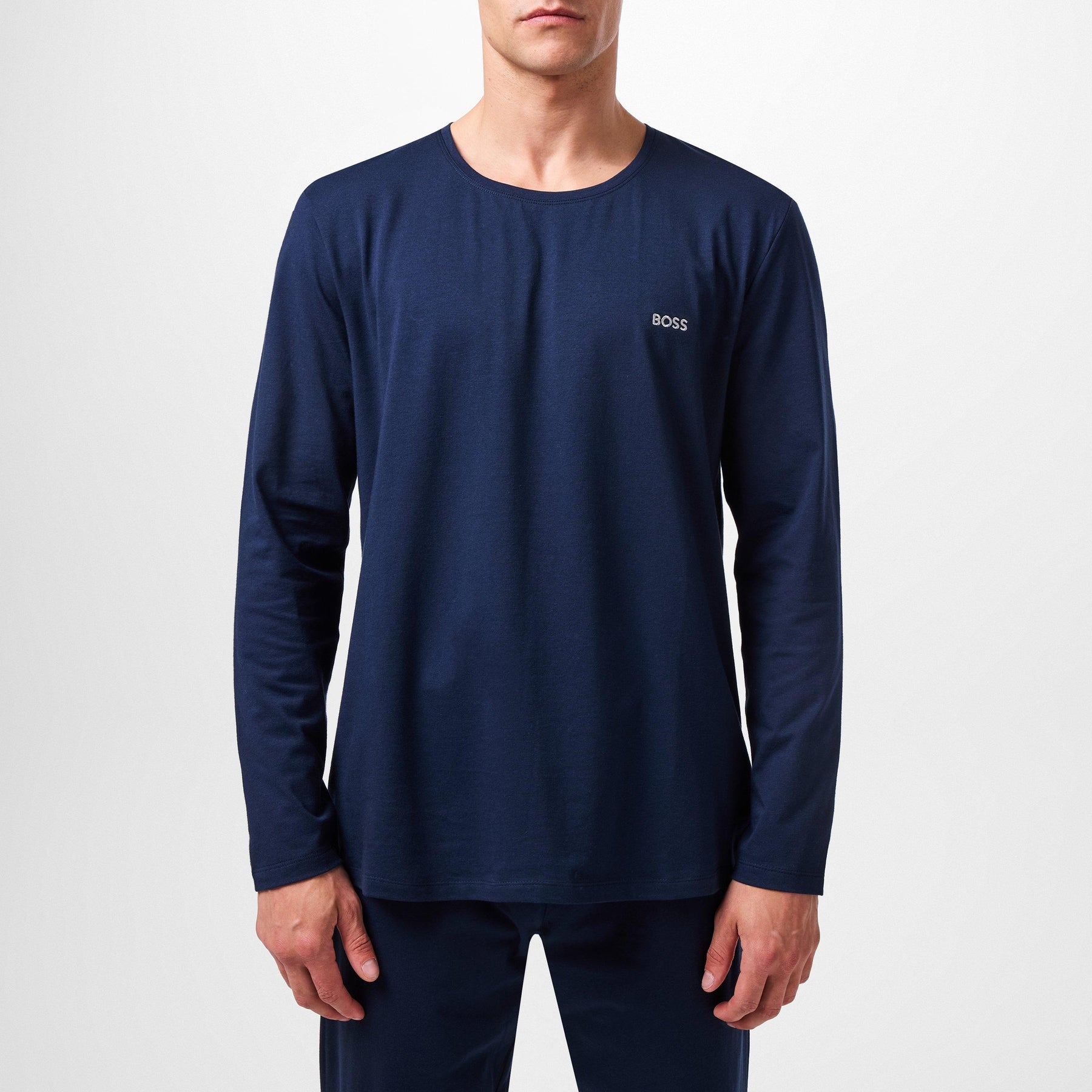 Men's MixMatch Long-Sleeve T-Shirt, Embroidered Logo