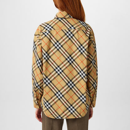 Vintage Check Long-Sleeved Shirt
