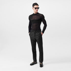 Leopard-Print Trousers