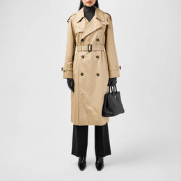 Castleford Water Resistant Cotton Mid-Length Trench Coat