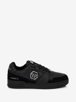 Philipp Plein P-Force leather sneakers