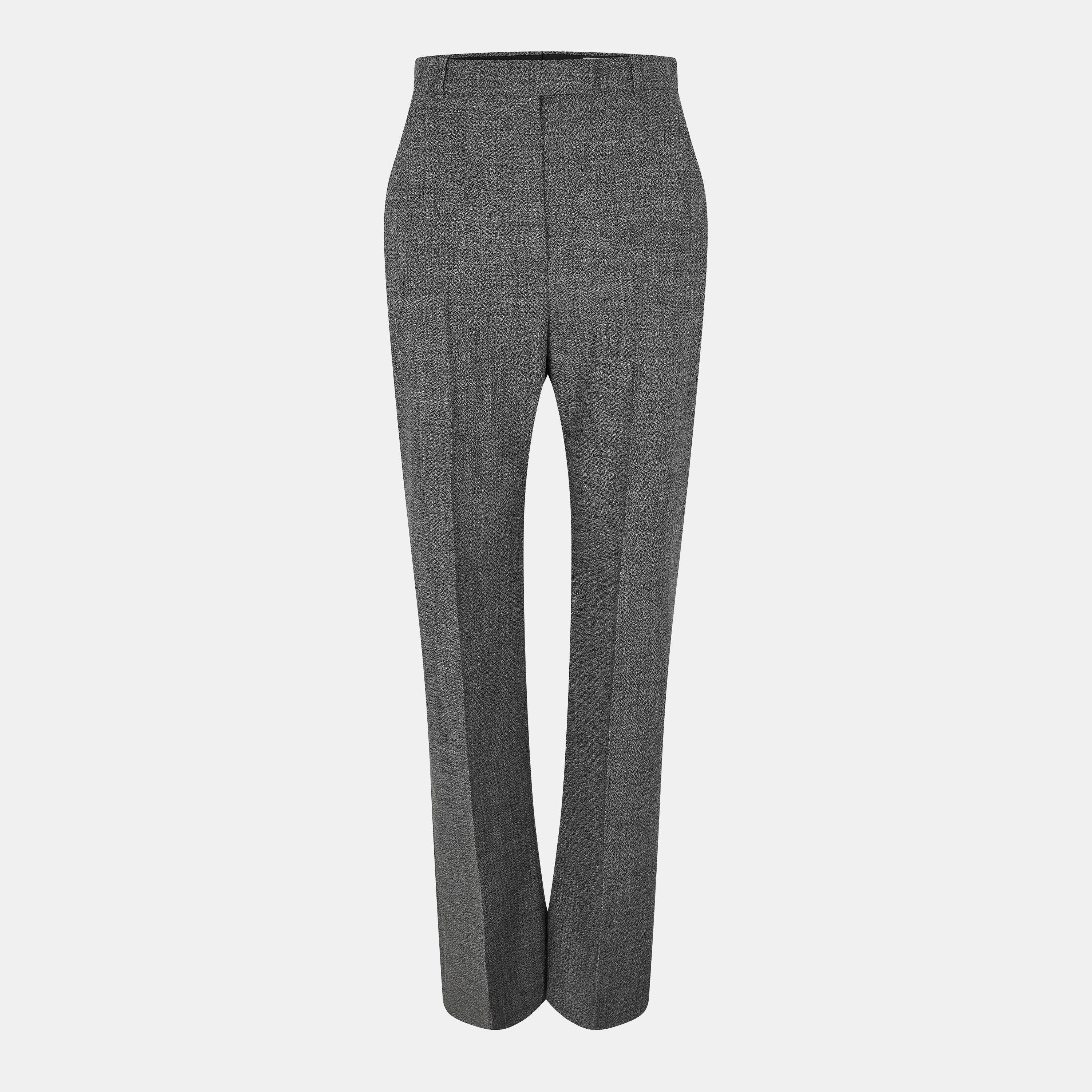Tailored Stretch Cigarette Trousers
